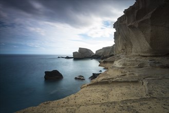 Coast with sandstone