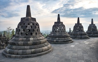 Temple complex Borobudur
