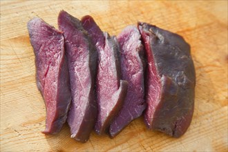 Minke whale meat