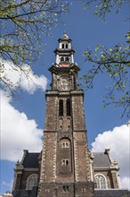The bell tower of the Westerkerk