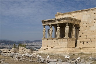 Erechtheion Temple with Caryatids