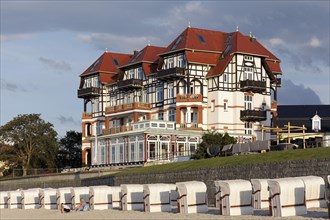 Historical beach hotel Schloss am Meer