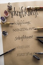 Calligraphy studio