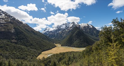 View on the Routeburn Flats