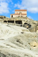 10th century Christian Prince's Basilica overlooking Uplistsikhe cave city