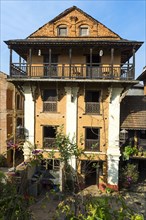 Traditional brick house in Newari style