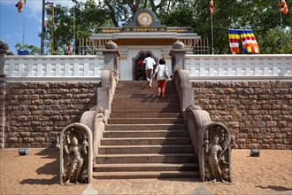 Stairs to Jaya Sri Maha Bodhi