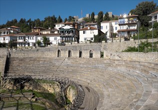 Ancient theater in the historic center