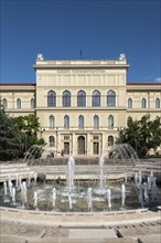 Dugonics Fountain Square with main University building