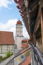 Old city wall and tower