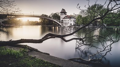 View of the Island of Youth in the Spree