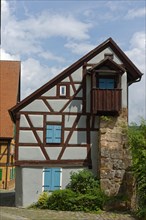 Small half-timber house