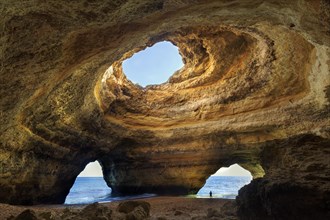 Natural cave at the Sea