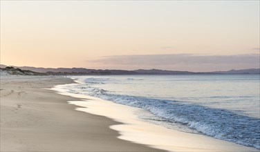 Beach at sunset