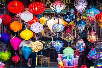 Traditional silk lanterns