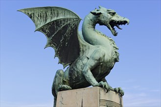 Statue on the Dragon Bridge