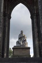 Monument to poet and writer Sir Walter Scott