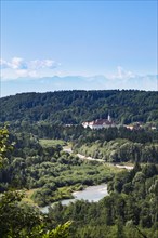 Schaftlarn Monastery in Isar Valley