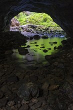 Rock bridge in the Zelske Jama cave