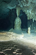 Stalagnat stalagmite column