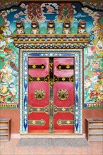 Decorated Door