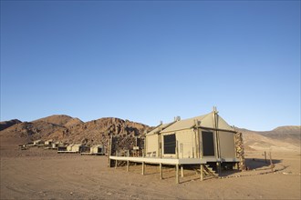Luxury tents in the Namib Desert