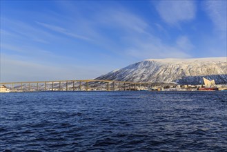 Tromso Bridge over Tromso Sound