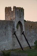 Medieval city wall