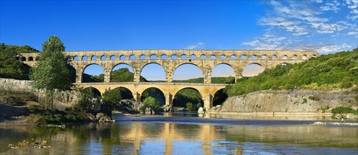 Roman aqueduct of the Pont du Gard