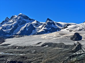 Breithorn and Klein Matterhorn summits