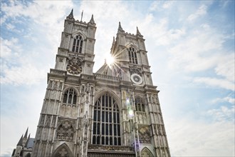 Double towers of Westminster Abbey