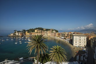 Townscape with harbour in Baia del Silenzio