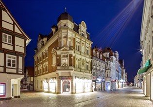 Historic commercial buildings in Backerstrasse