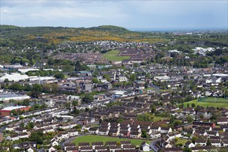 View from the Scrabo Tower in Newtownards