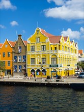 Historic buildings in Dutch-Caribbean colonial style