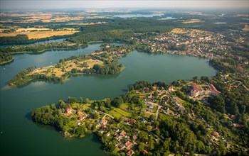 Lake Feldberger Haussee with Feldberg