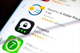 Threeema App in the Apple App Store