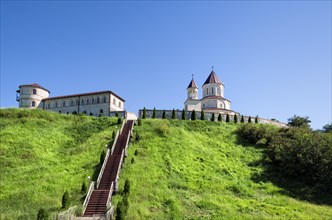 Stairs leading to the residence of Catholicos-Patriarch of all Georgia