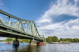 Glienicker Bridge over River Havel
