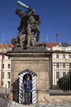 Security guard at Prague Castle