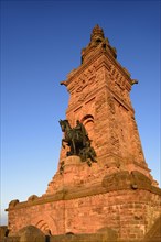 Kyffhauser monument in the evening light
