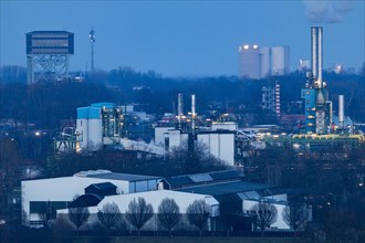 Facilities of Deutsche Gasrusswerke GmbH in the City Port of Dortmund