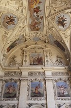 Ceiling painting in the Wallenstein Palace