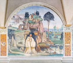 Fresco of the Devil Destroys the Little Bell by Sodoma
