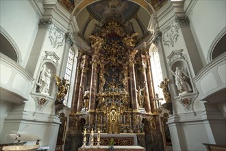 High altar in the Catholic Parish of the Assumption