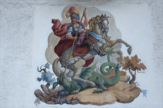 Mural of Saint George