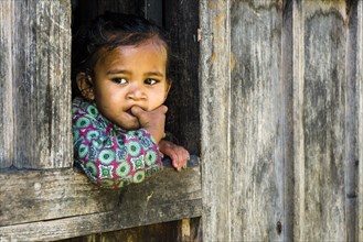 Portrait of a little girl