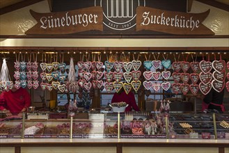 Sweets and gingerbread stand