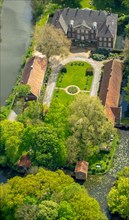 Castle Drensteinfurt at river Werse