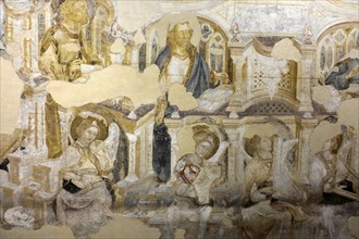 Fresco Coronation of the Virgin